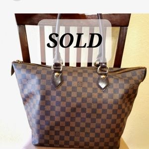 Louis Vuitton Saleya MM - Damier Ebene